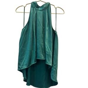 Mable – Emerald Hi-Lo Blouse – S